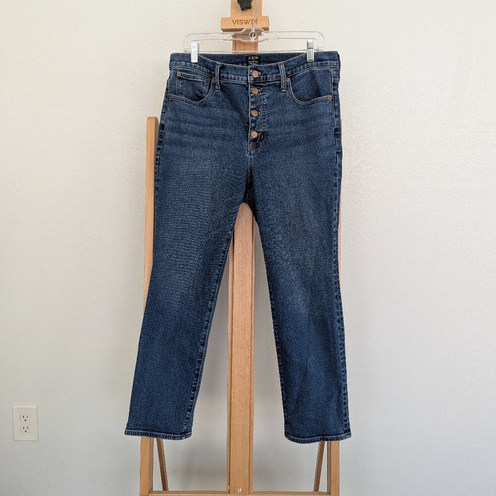 J. Crew Essential Straight Jean Button Fly